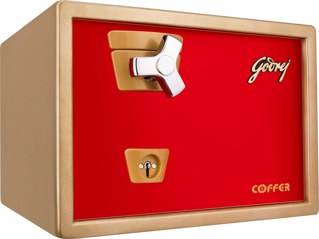 Set Cofer Godrej Coffer with Shelf - Nebha Traders