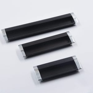 Sliding Handle Black Aluminium