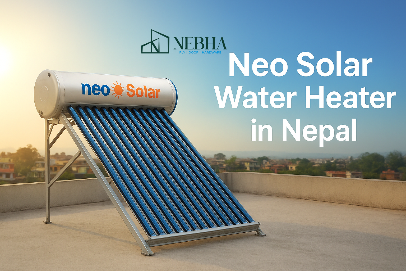 Neo Solar Water Heater in Nepal