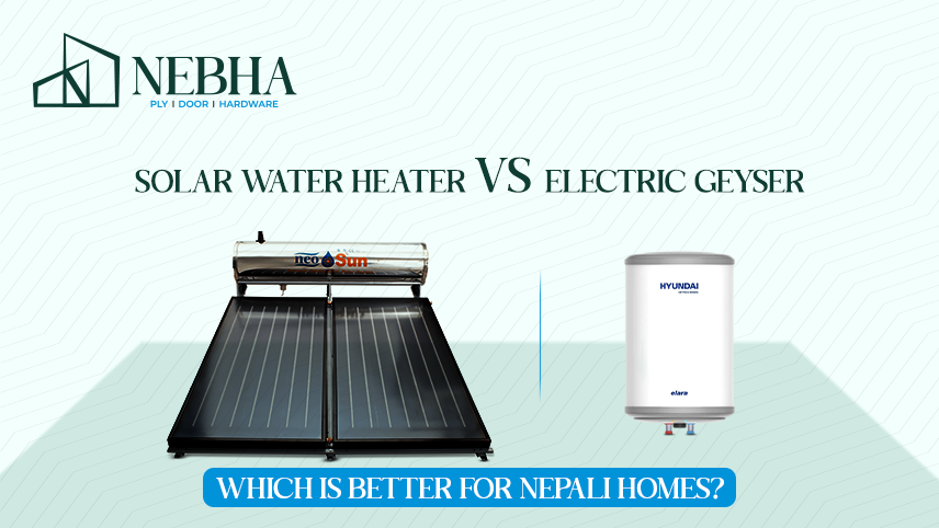 Solar Water Heater vs. Electric Geyser